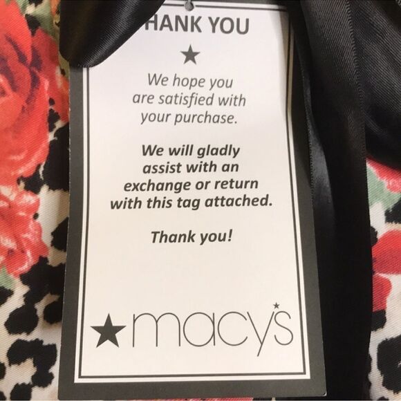 Teeze Me Strapless Animal Print with Red Roses Party Dress, Size 3/4, NWT C27 - Picture 9 of 13